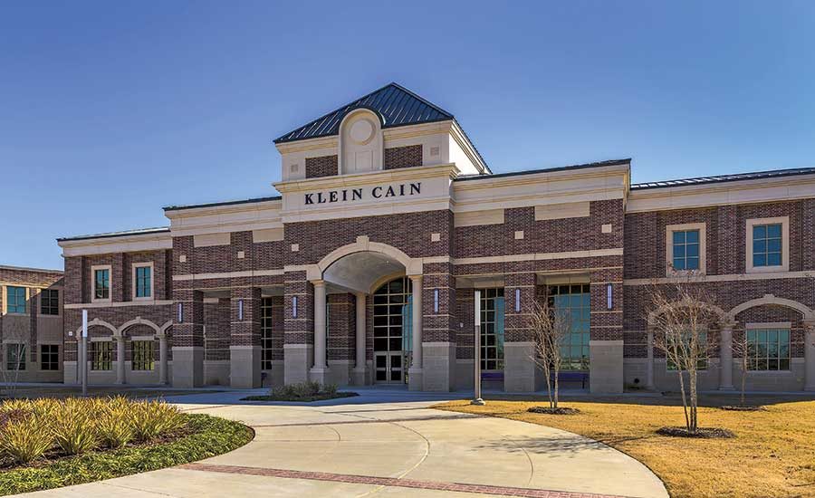 front of Klein Cain high school